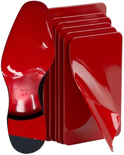 Red bottom sole protectors - sole,
